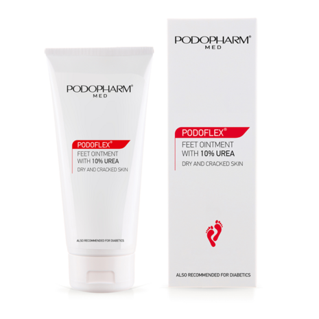Zalf voor droge en gebarsten voeten (10% ureum - Feet ointment with 10% urea)